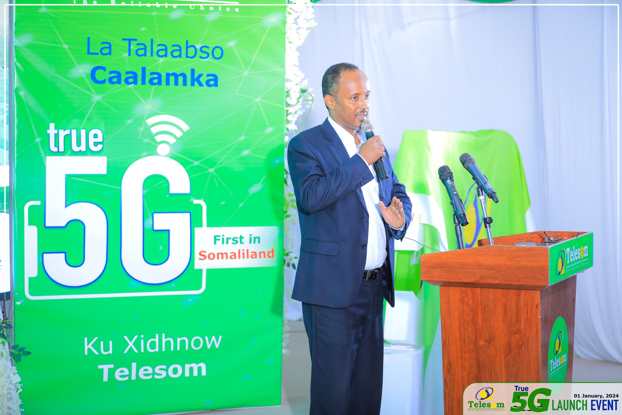 Lire la suite à propos de l’article Marché des télécoms : Telesom lance la 5G au Somaliland